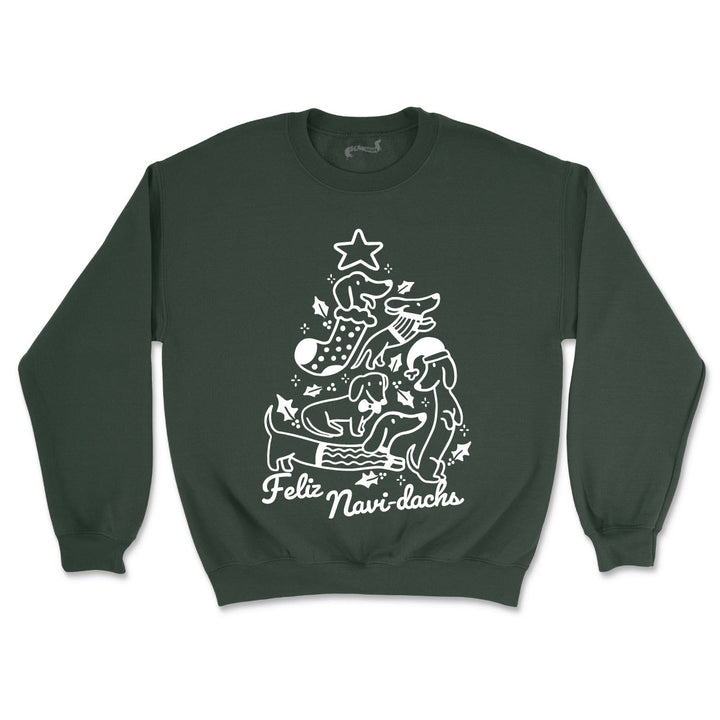 feliz navi-dachs unisex crew sweatshirt | spruce - bean goods