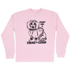 freak on a leash unisex crew sweatshirt