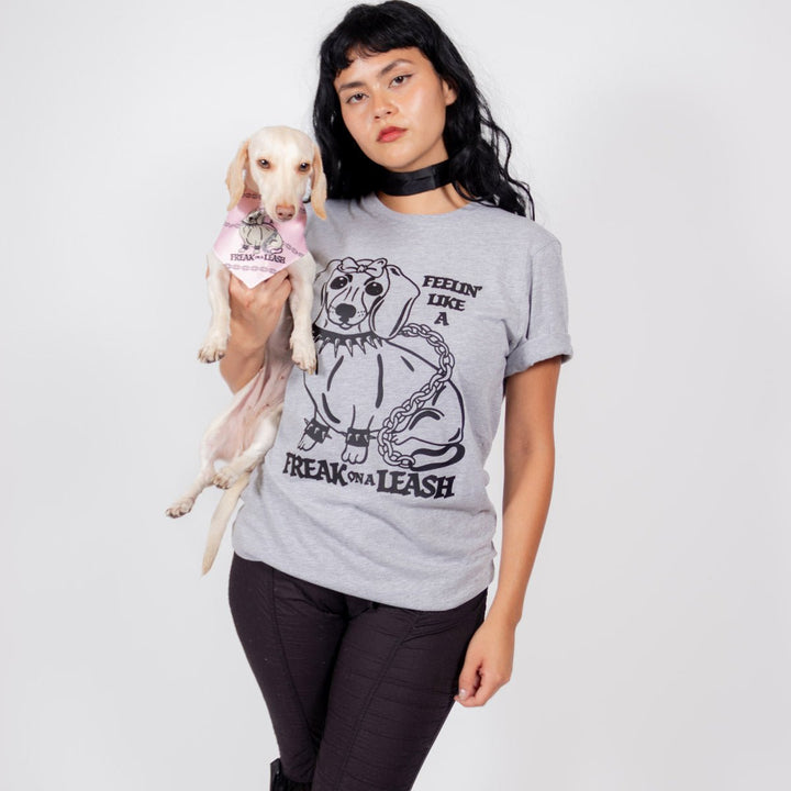 freak on a leash unisex tee - bean goods