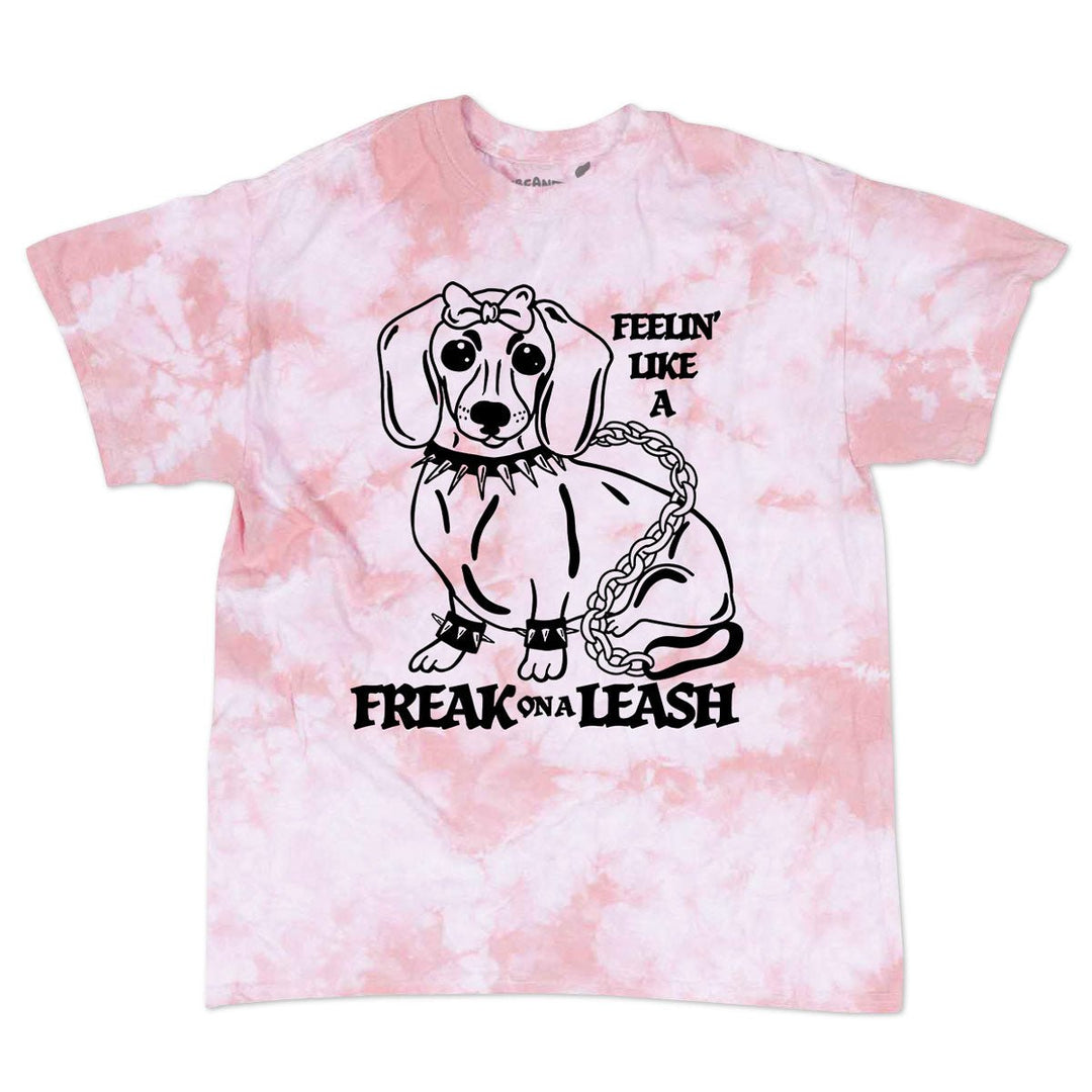 freak on a leash unisex tee | tie-dye - bean goods