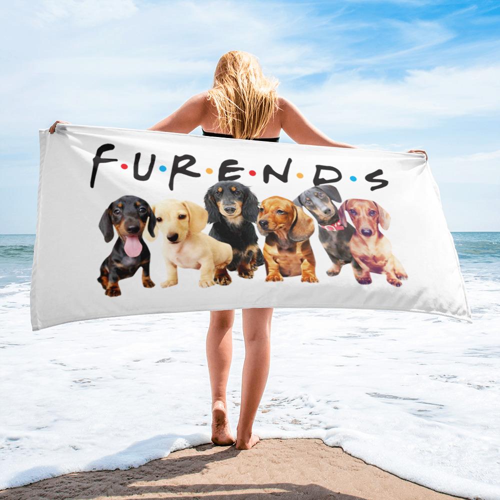 furends beach towel - BeanGoods