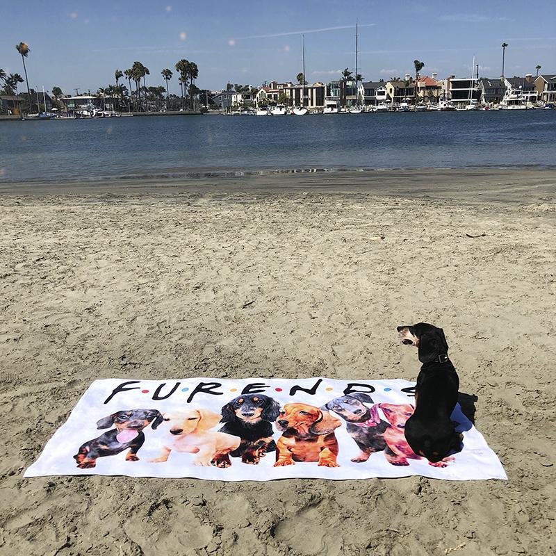 furends beach towel - BeanGoods