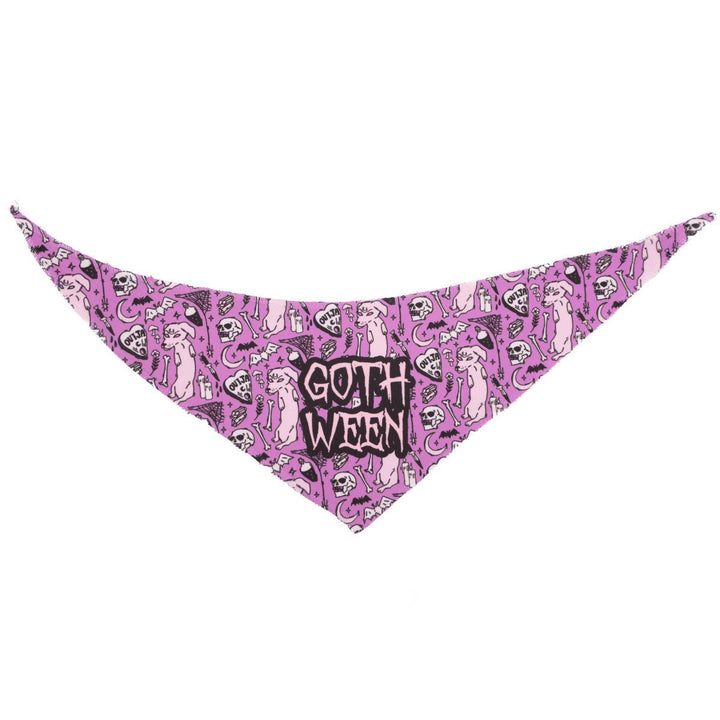 goth ween dog bandana - bean goods