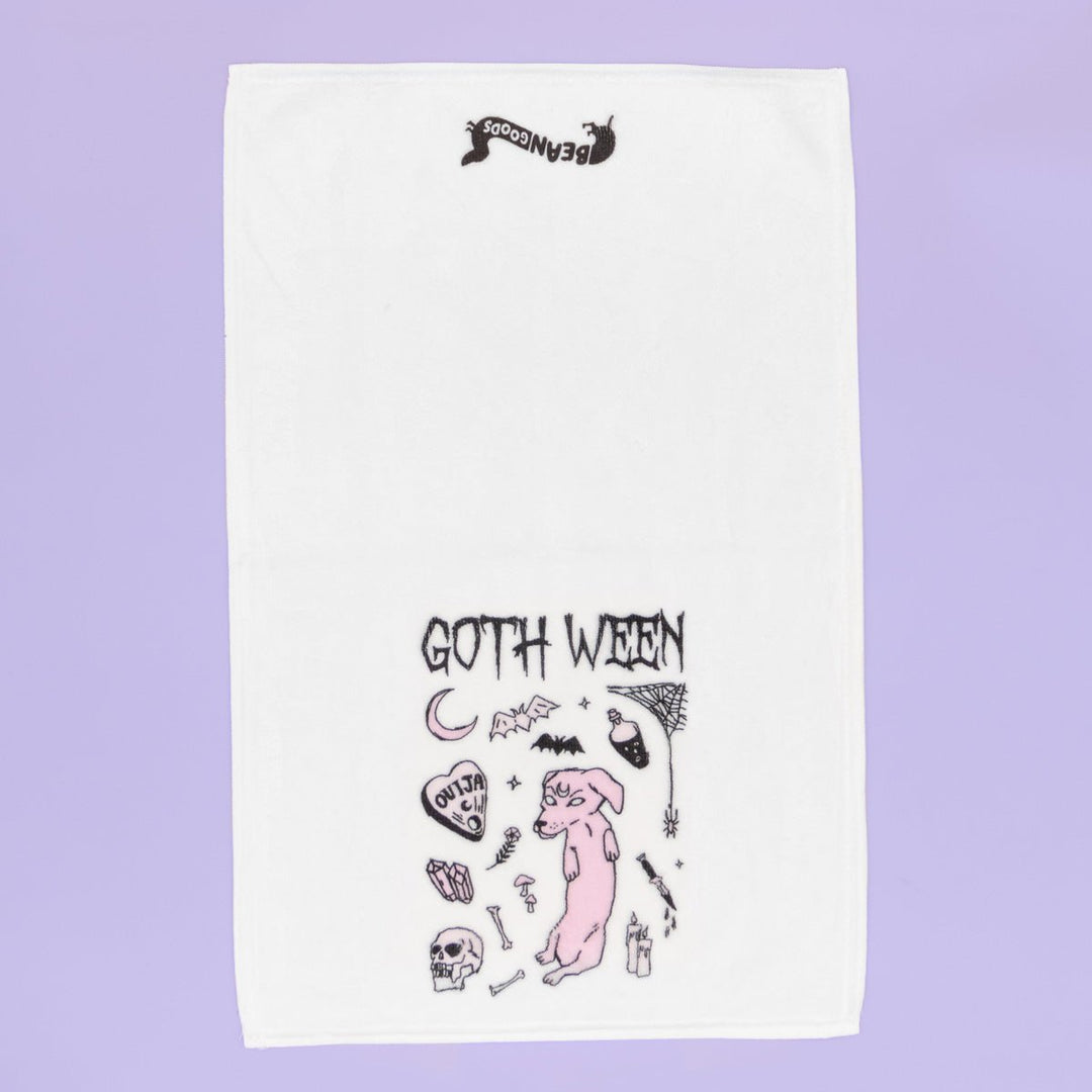 goth ween hand towel - bean goods