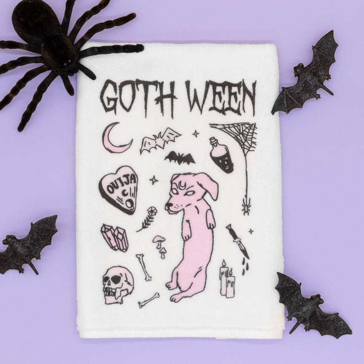 goth ween hand towel - bean goods