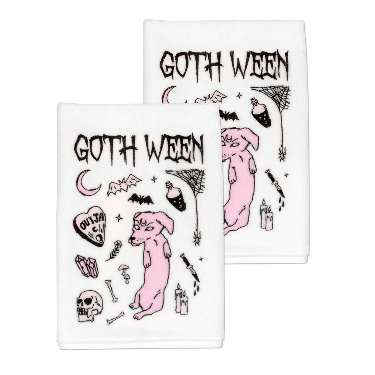 goth ween hand towel - bean goods