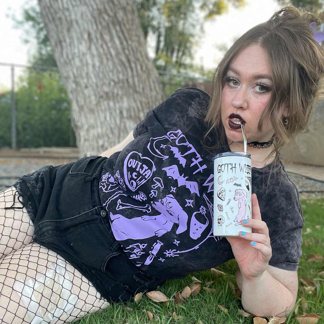 goth ween tumbler - bean goods