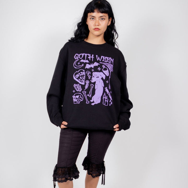 goth ween unisex crew sweatshirt - bean goods