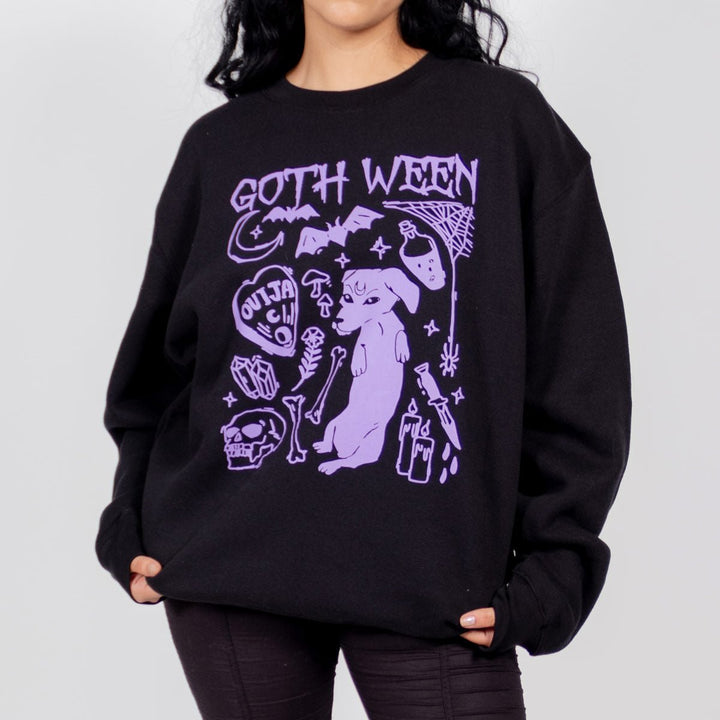 goth ween unisex crew sweatshirt - bean goods