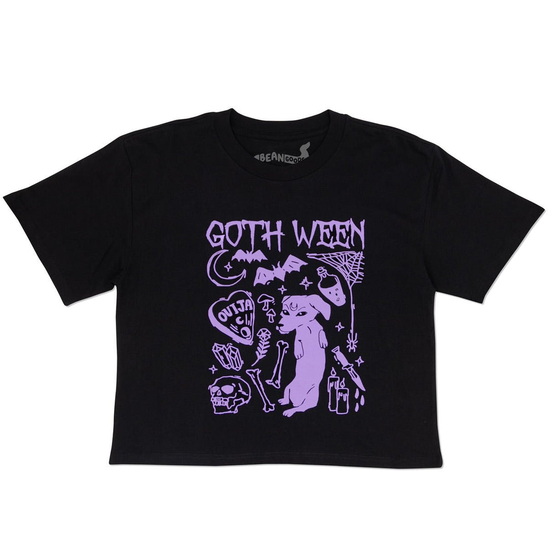 goth ween womens boxy tee - bean goods