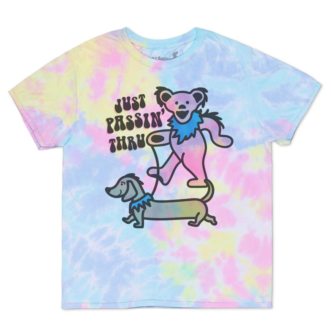 grateful ween unisex tee | rainbow dreams tie-dye - bean goods