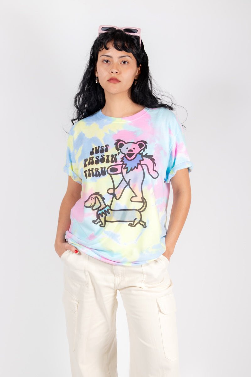 grateful ween unisex tee | rainbow dreams tie-dye - bean goods