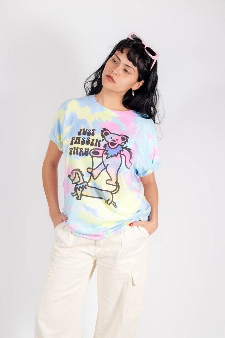 grateful ween unisex tee | rainbow dreams tie-dye - bean goods