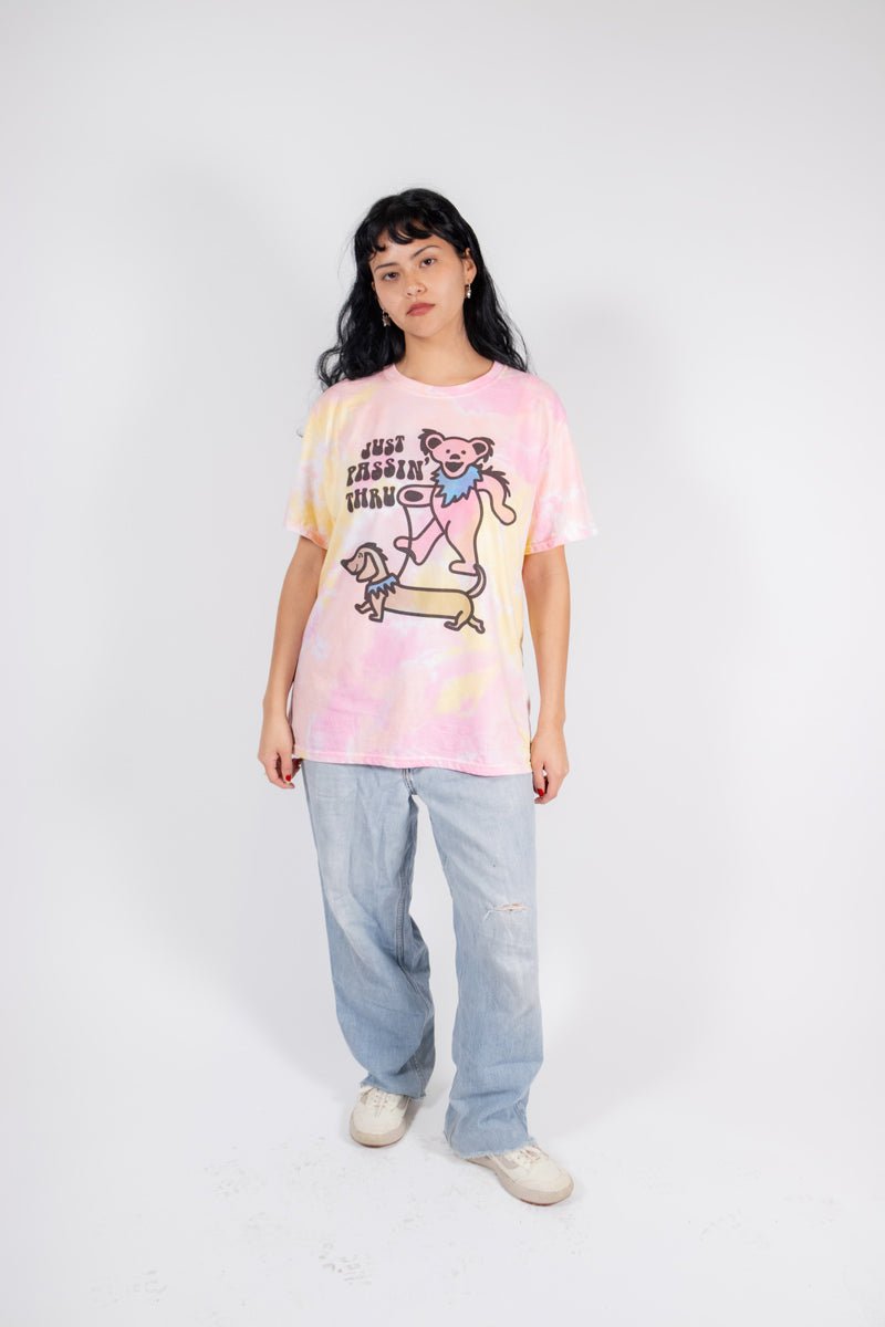 grateful ween unisex tee | sunburst tie-dye - bean goods