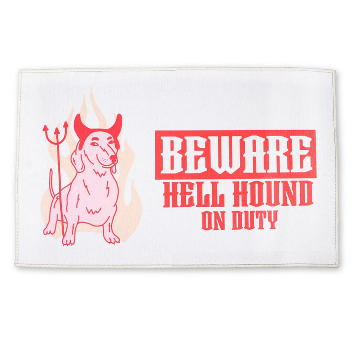 hell hound door mat - bean goods