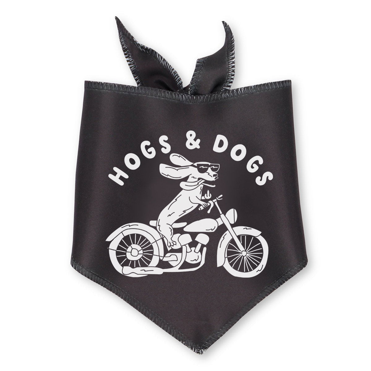 hogs & dogs dog bandana - bean goods