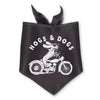 hogs & dogs dog bandana