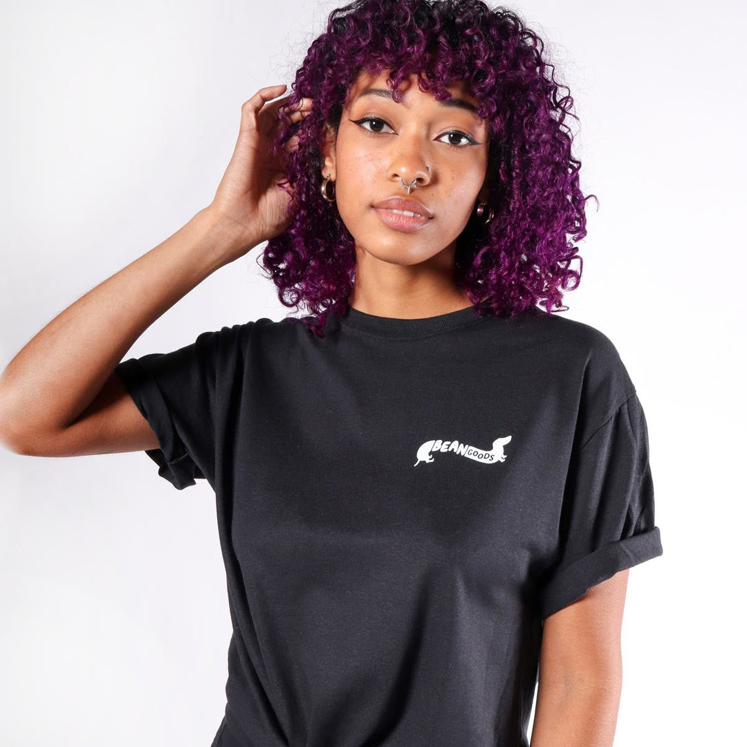 hogs & dogs unisex tee | black - bean goods