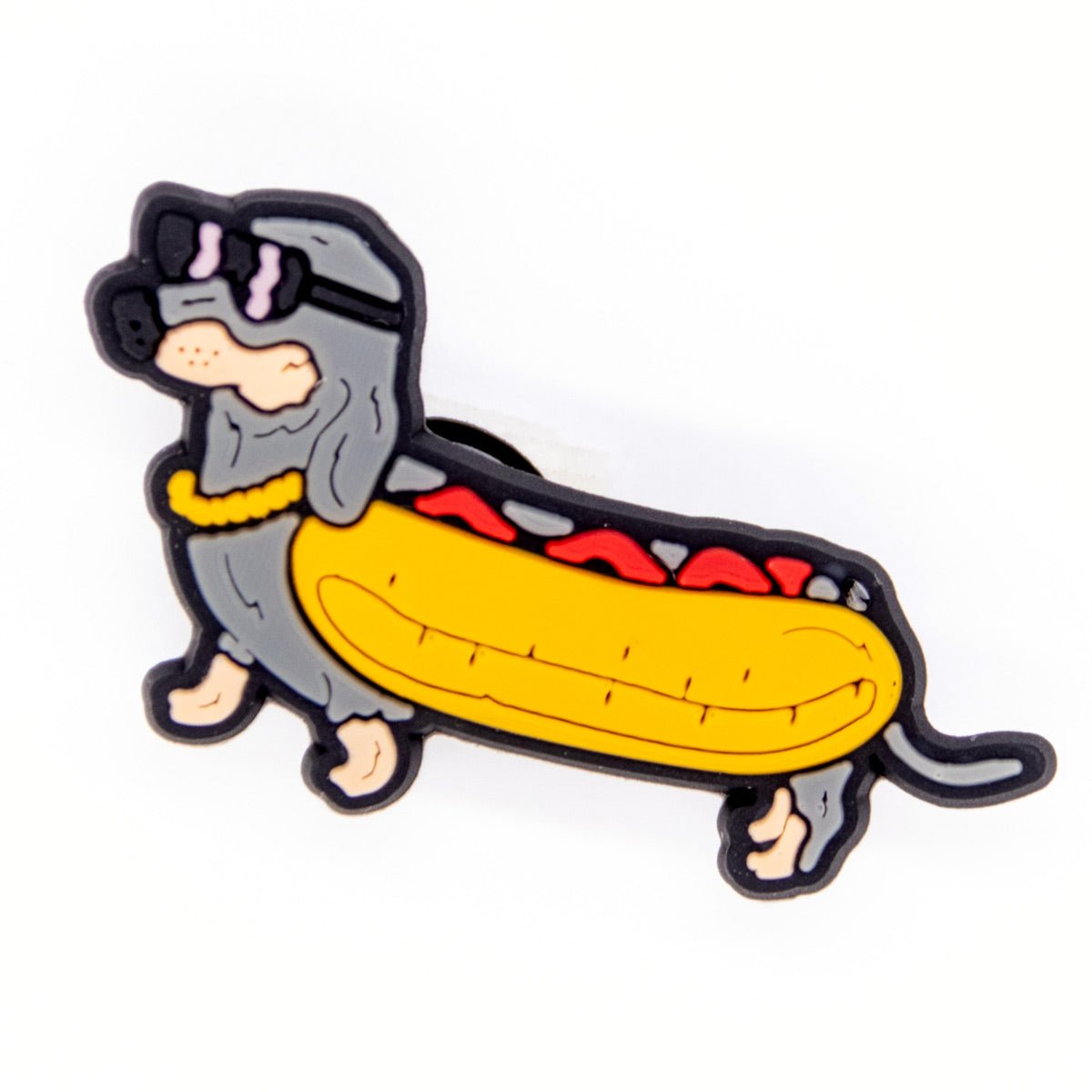 hot dog shoe charm - bean goods