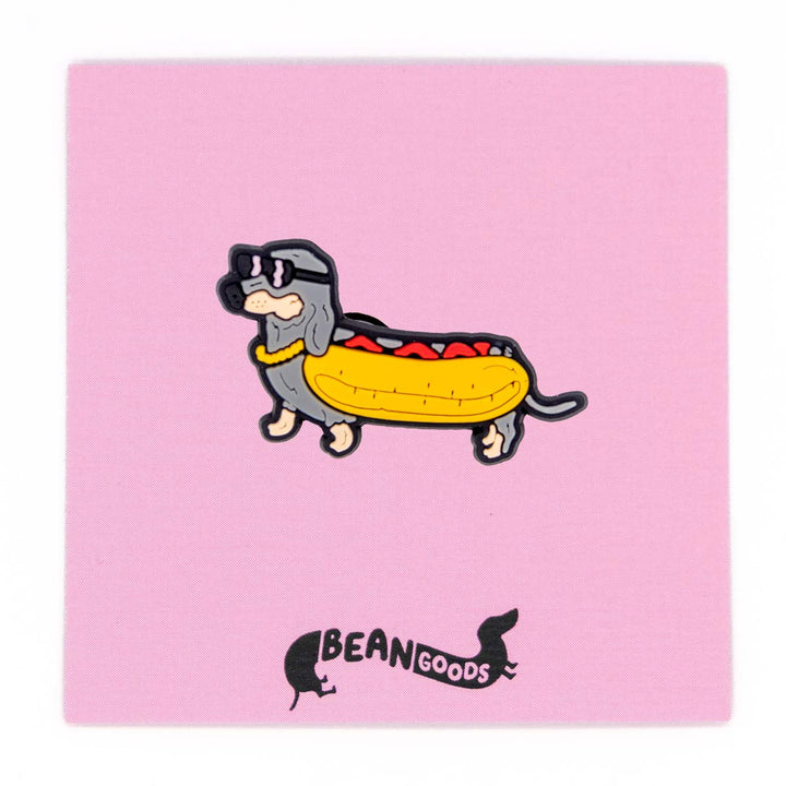 hot dog shoe charm - bean goods