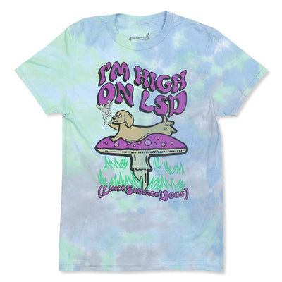 i'm high on LSD unisex tee | tie-dye - bean goods