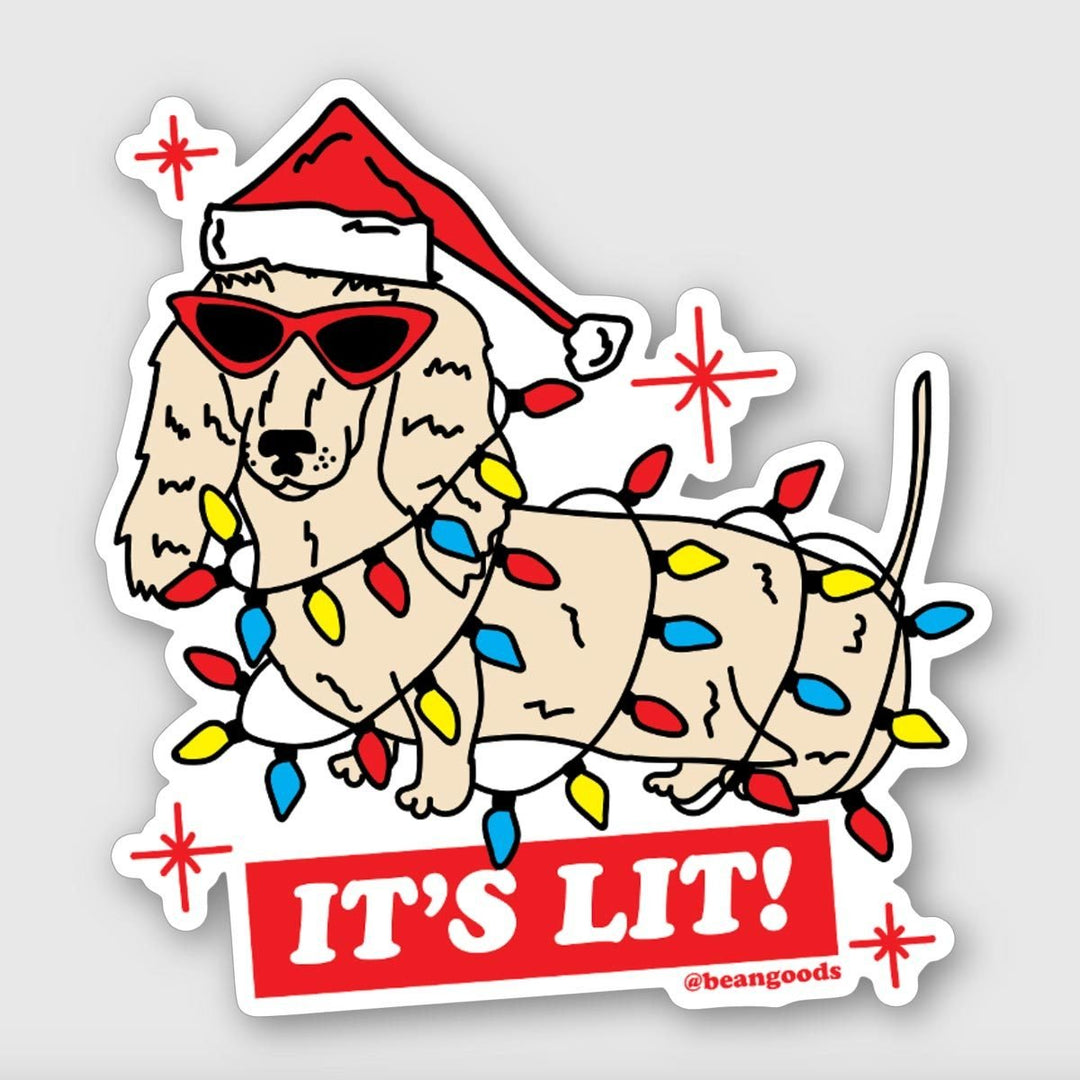 it's lit sticker - BeanGoods