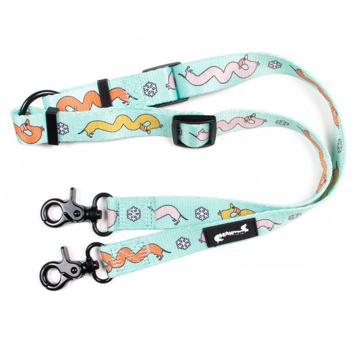 leash splitter - dox-mas squiggly ween - bean goods