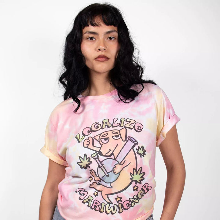 legalize mariwiener unisex tee | tie-dye - bean goods