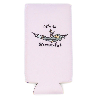 life is wienerful can cooler - bean goods