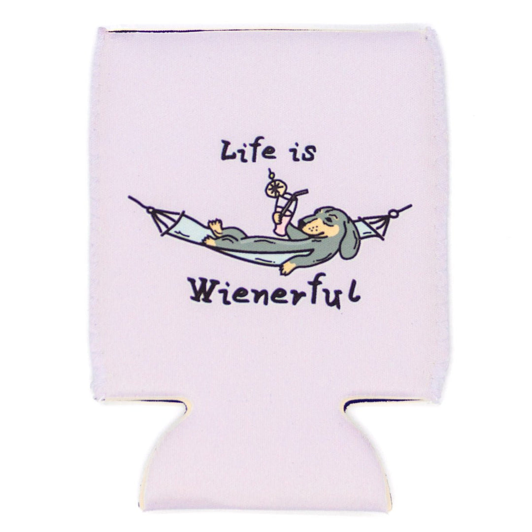 life is wienerful can cooler - bean goods