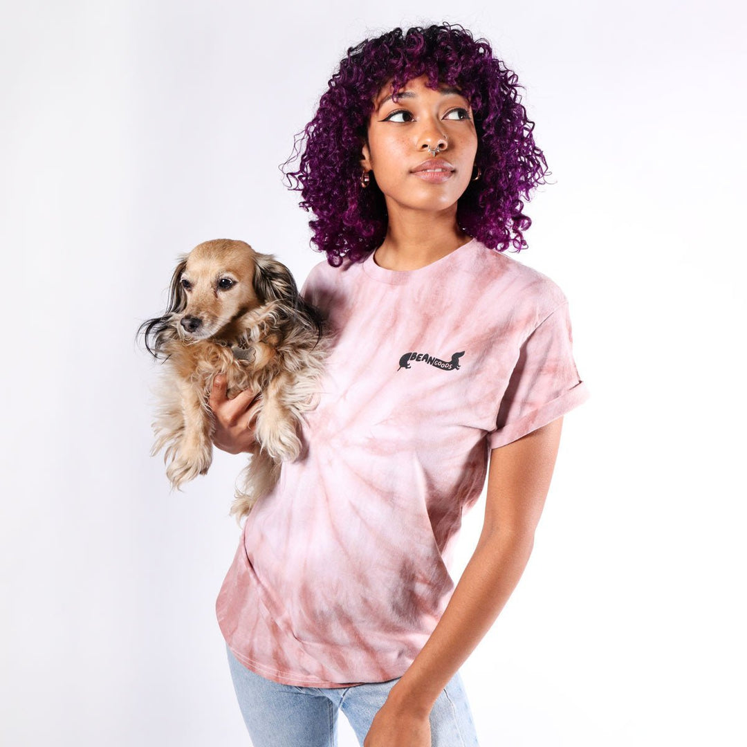 life is wienerful unisex tee | copper tie-dye - bean goods