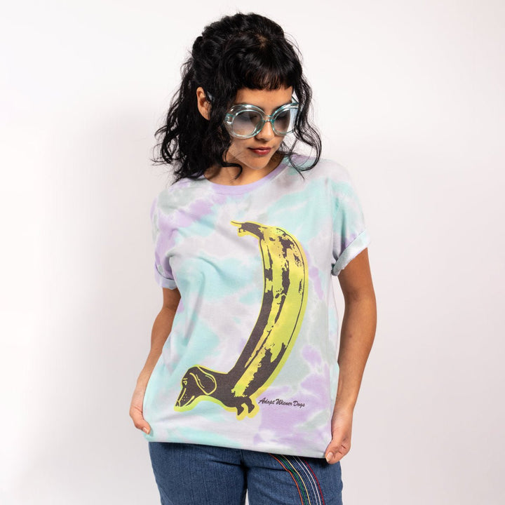 *limited edition* adopt wiener dogs unisex tee | tie-dye - bean goods