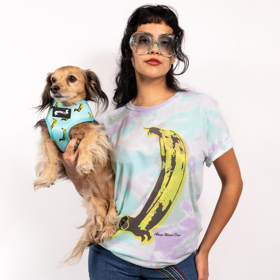 *limited edition* adopt wiener dogs unisex tee | tie-dye - bean goods