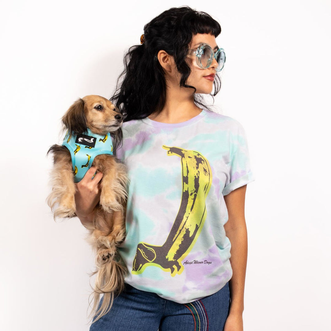 *limited edition* adopt wiener dogs unisex tee | tie-dye - bean goods