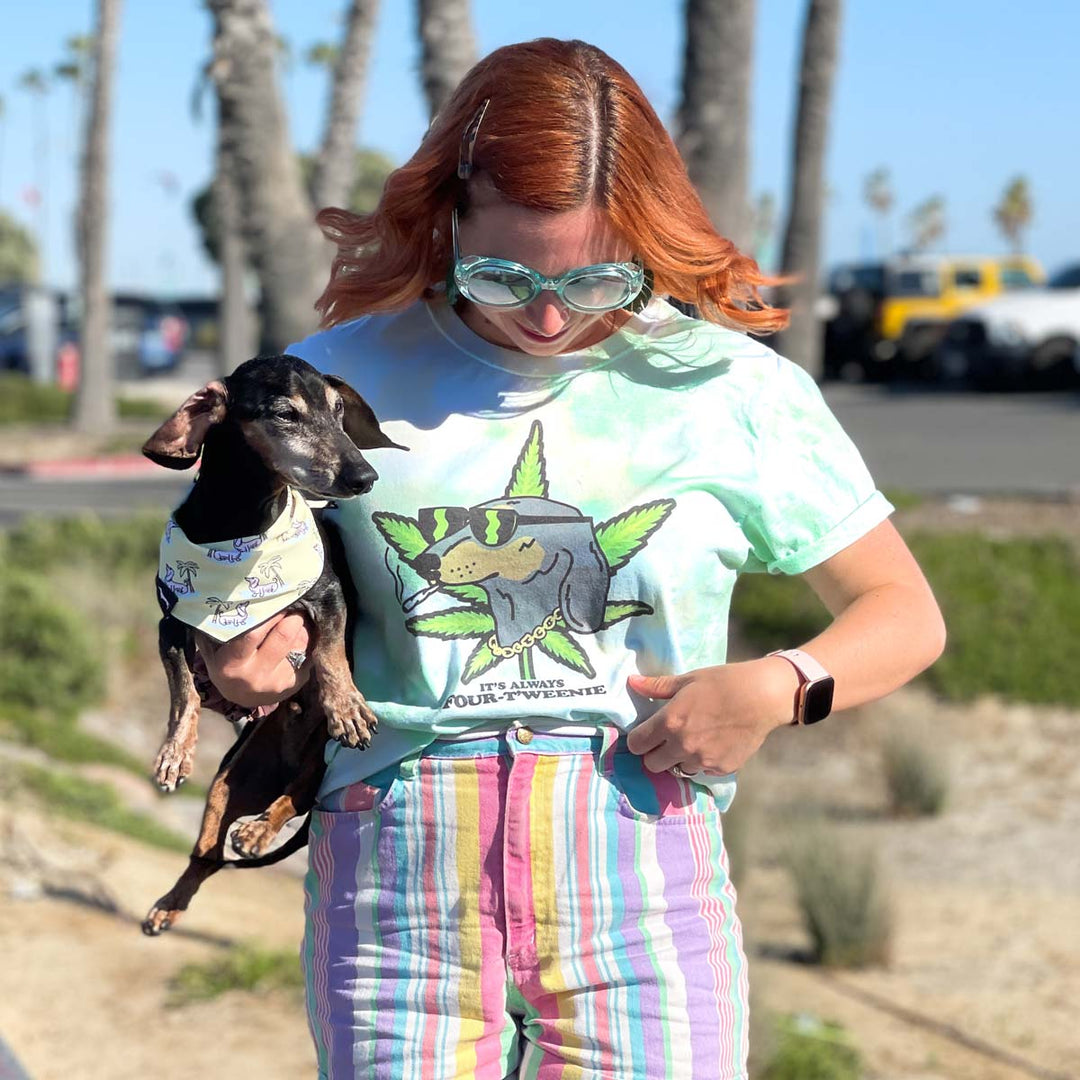 *limited edition* four-t'weenie unisex tie-dye tee - BeanGoods