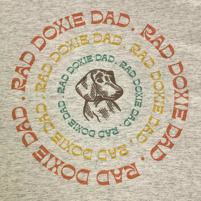 *limited edition* rad doxie dad | unisex tee | oatmeal heather - BeanGoods