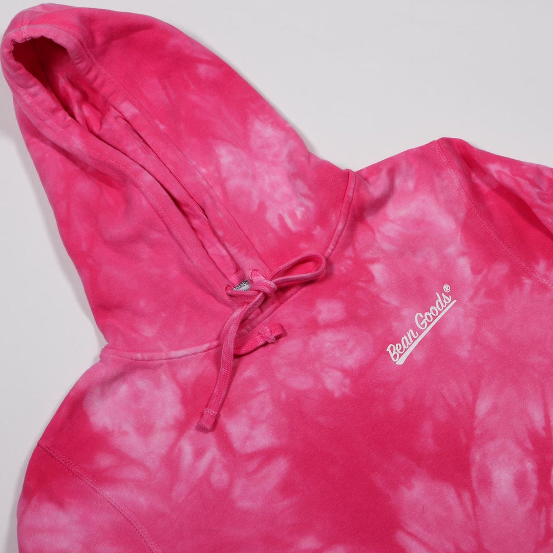 *limited edition* ride or die unisex hoodie | pink tie dye - BeanGoods