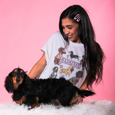 *limited edition* slightly obsessed unisex tee | 10% DONATED TO RESCUE ORGS - BeanGoods