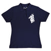 long & low polo women’s polo | navy