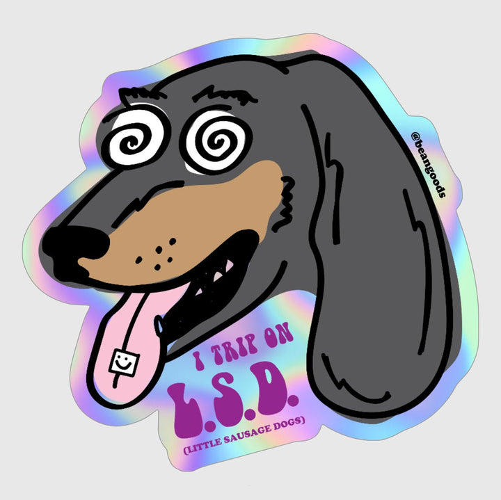 L.S.D sticker - bean goods