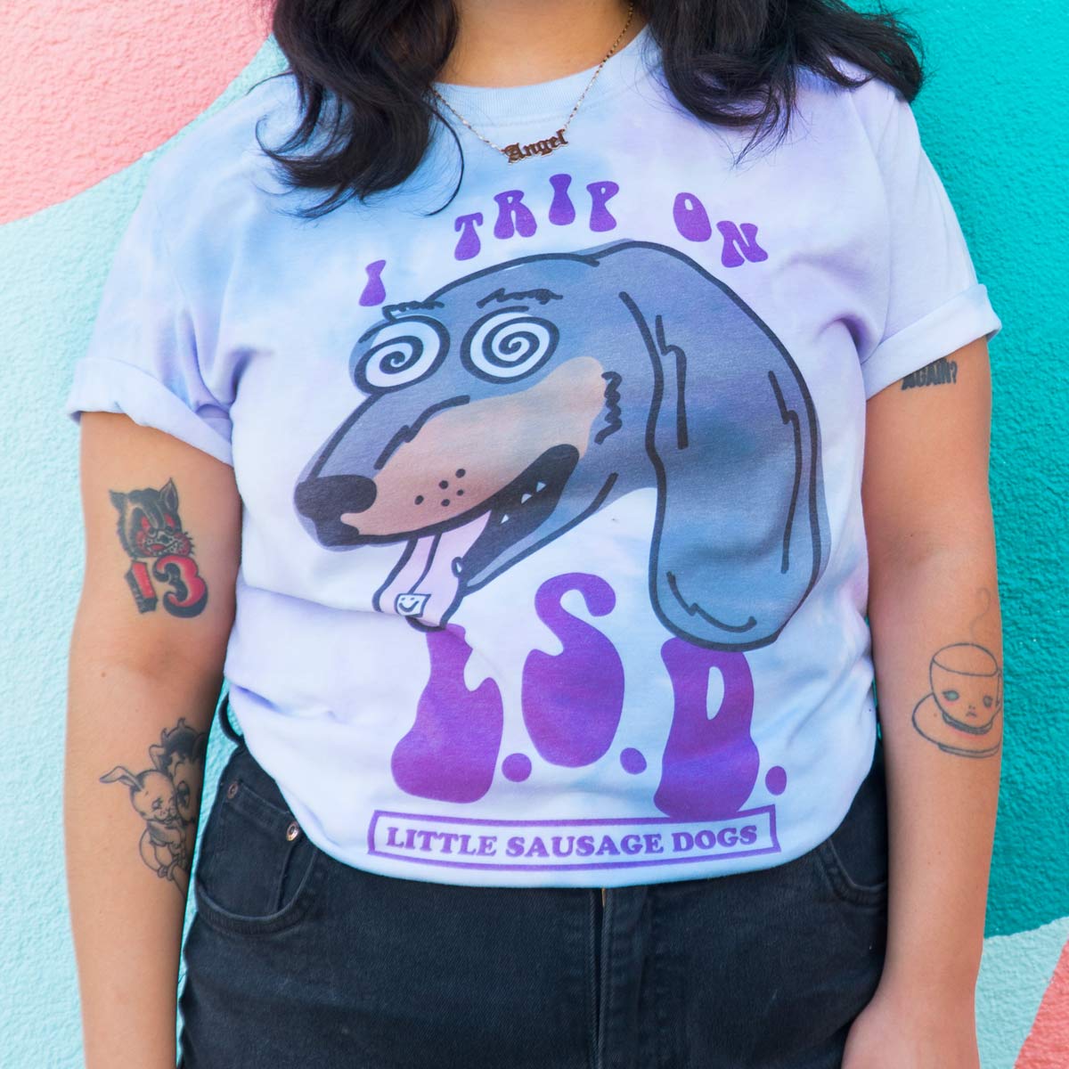 Dogs & Coffee Make Me Less Murdery T-Shirt – DigandBark