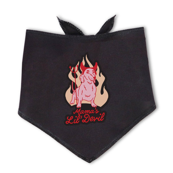 mama’s lil’ devil dog bandana - bean goods