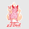 mama’s lil’ devil sticker