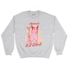 mama's lil' devil unisex crew sweatshirt | heather grey