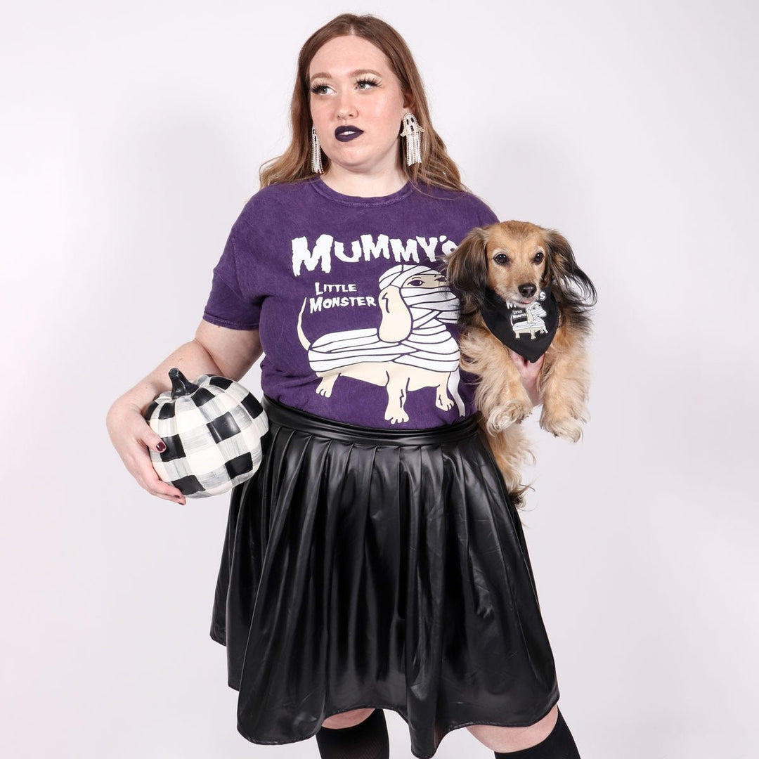 mummy’s little monster dog bandana - bean goods