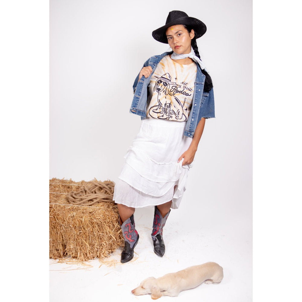 not my first rodeo unisex tee | tie-dye - bean goods