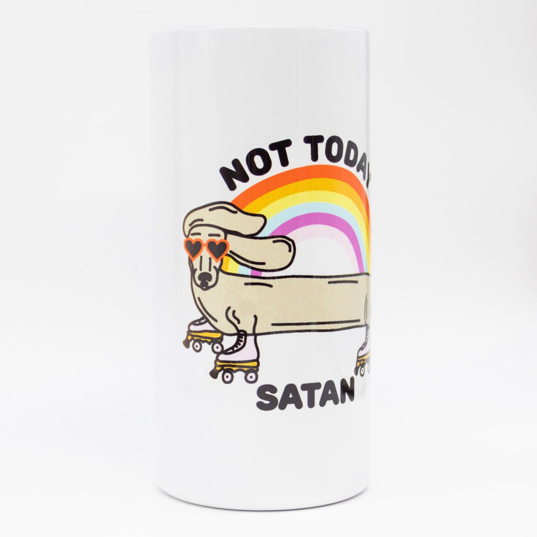 not today satan tumbler - bean goods