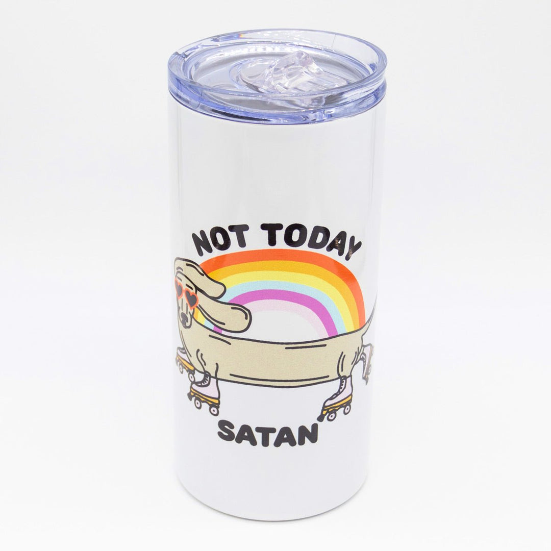 not today satan tumbler - bean goods