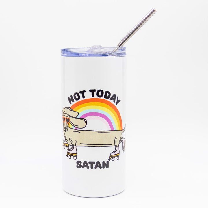 not today satan tumbler - bean goods