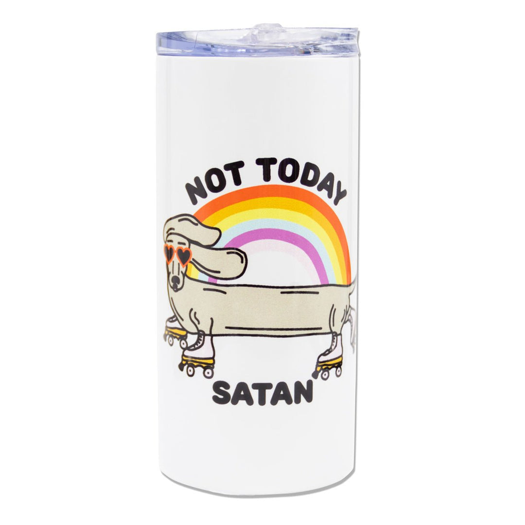 not today satan tumbler - bean goods